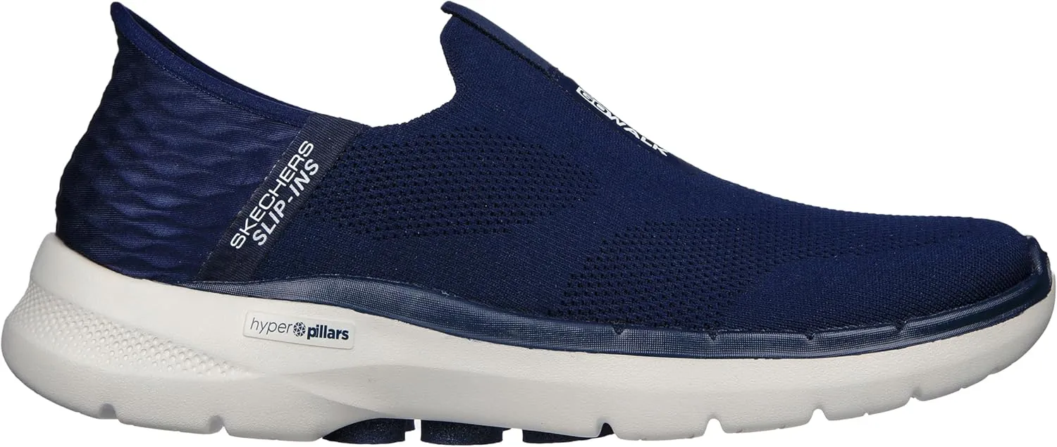 Skechers Men's Gowalk 6 Slip ins Athletic Slip-On Walking Shoe | Casual Sneaker with Memory Foam