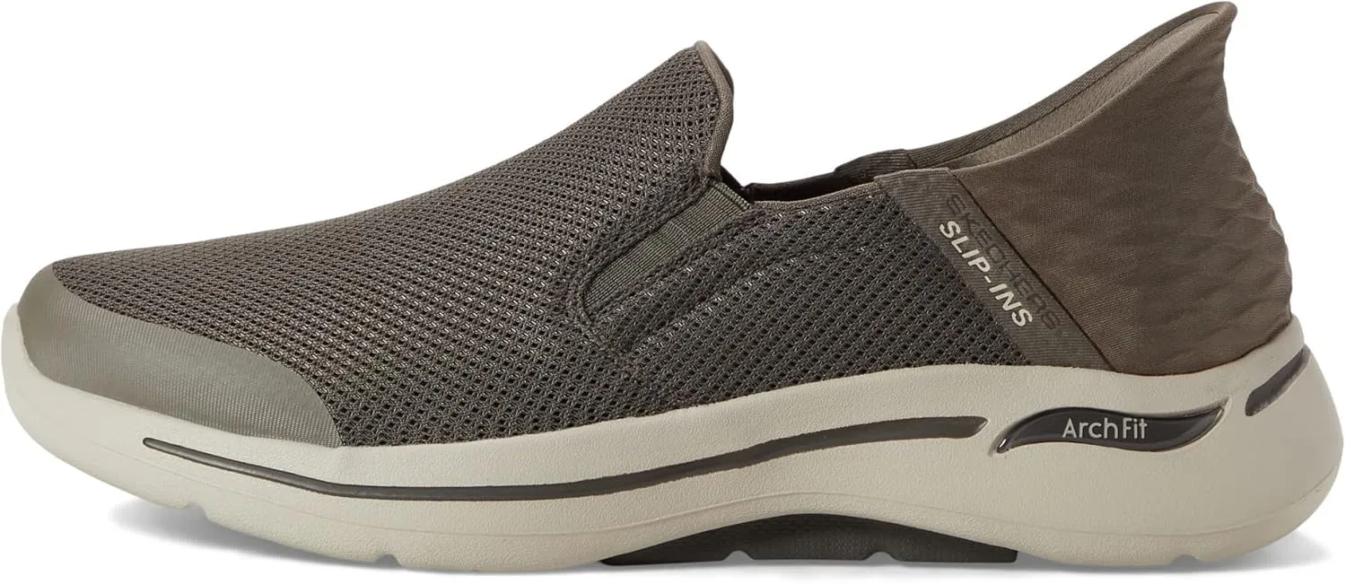 Skechers Men's Gowalk Arch Fit Slip ins Athletic Slip-On Casual Walking Shoe with Air cooled Foam