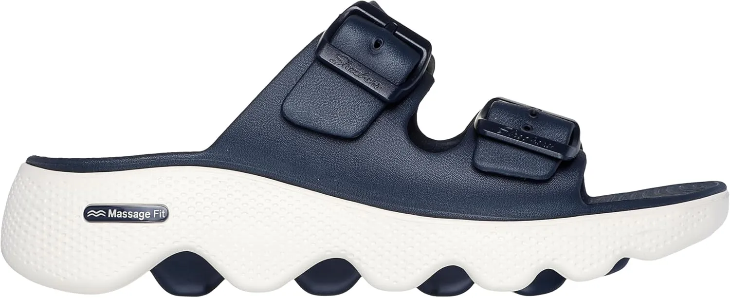 Skechers Women's Two-Band Slide Sandal