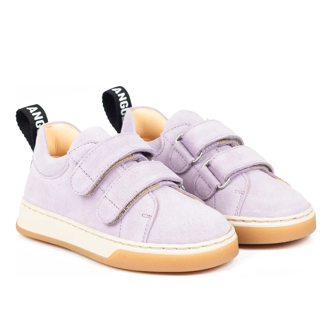 Sneaker with logotape and velcro closure