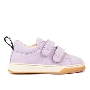 Sneaker with logotape and velcro closure