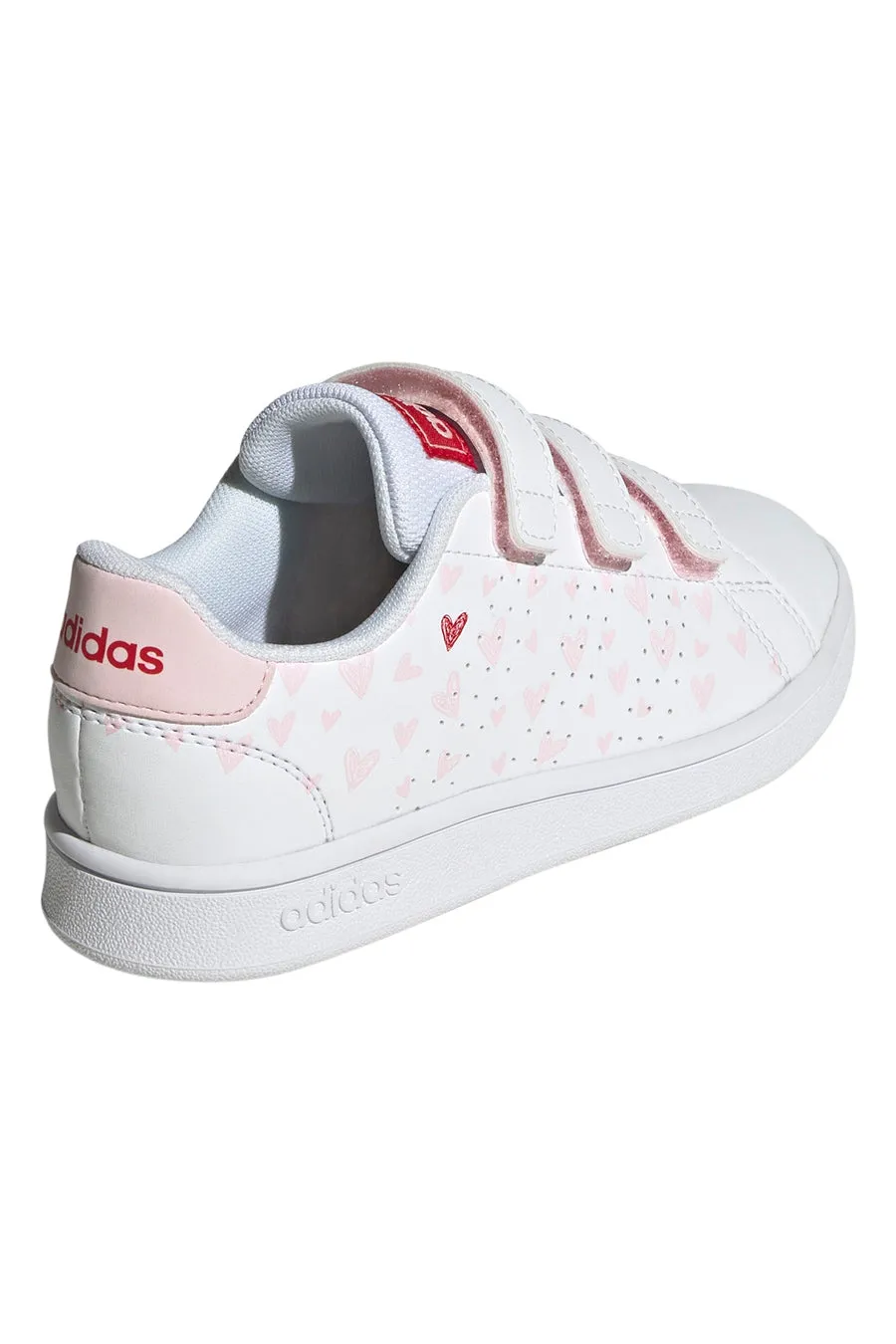 Sneakers con Velcro Bianche Adidas Advantage CF C