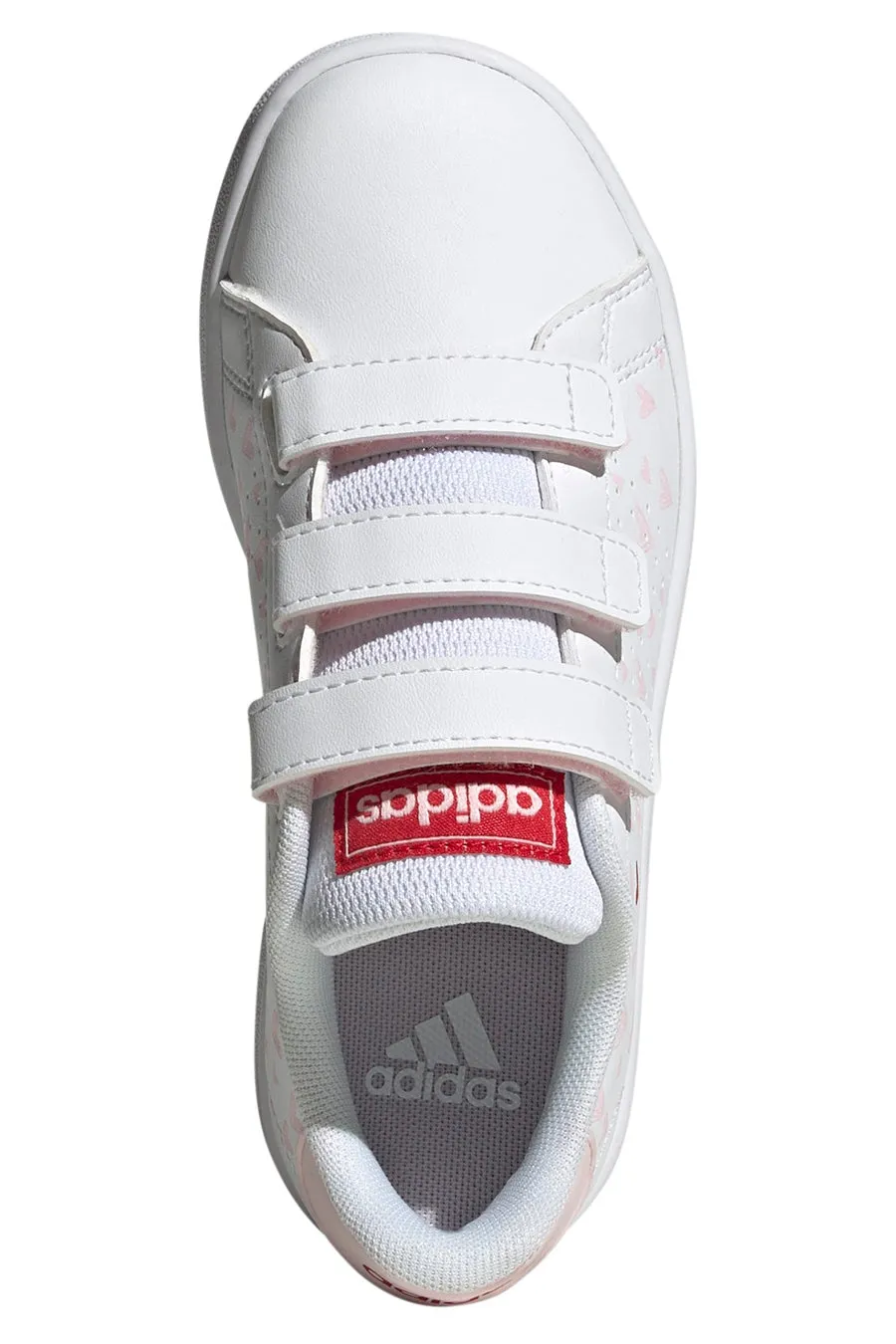 Sneakers con Velcro Bianche Adidas Advantage CF C