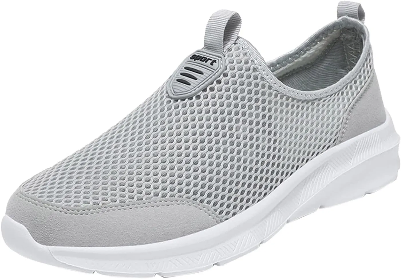 Sneakers for Women Walking Shoes Non Slip Lightweight Slip On Shoes Women Comfort Slip On Shoes Casual Wedge Sneakers White Tennis Shoe Loafers Dress Shoe