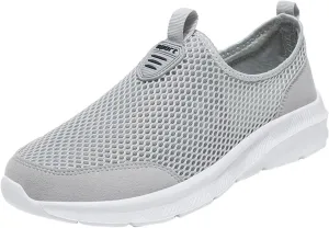 Sneakers for Women Walking Shoes Non Slip Lightweight Slip On Shoes Women Comfort Slip On Shoes Casual Wedge Sneakers White Tennis Shoe Loafers Dress Shoe