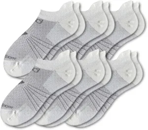 Socks Daze 3/6 Pack Men's Women's Merino Wool Ankle Running Sport Soft Thick Cushion Athletic Socks for Walking Light Hiking