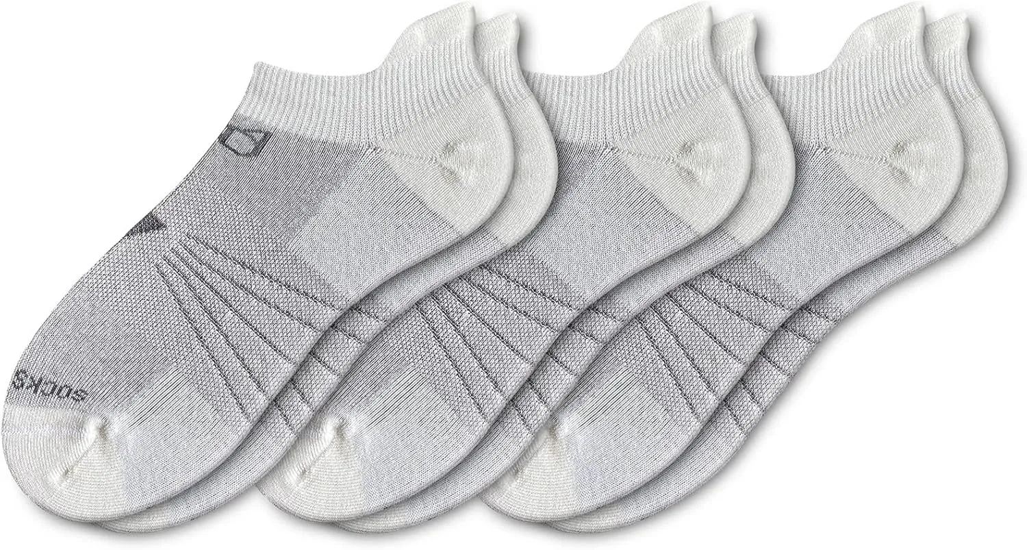 Socks Daze 3/6 Pack Men's Women's Merino Wool Ankle Running Sport Soft Thick Cushion Athletic Socks for Walking Light Hiking