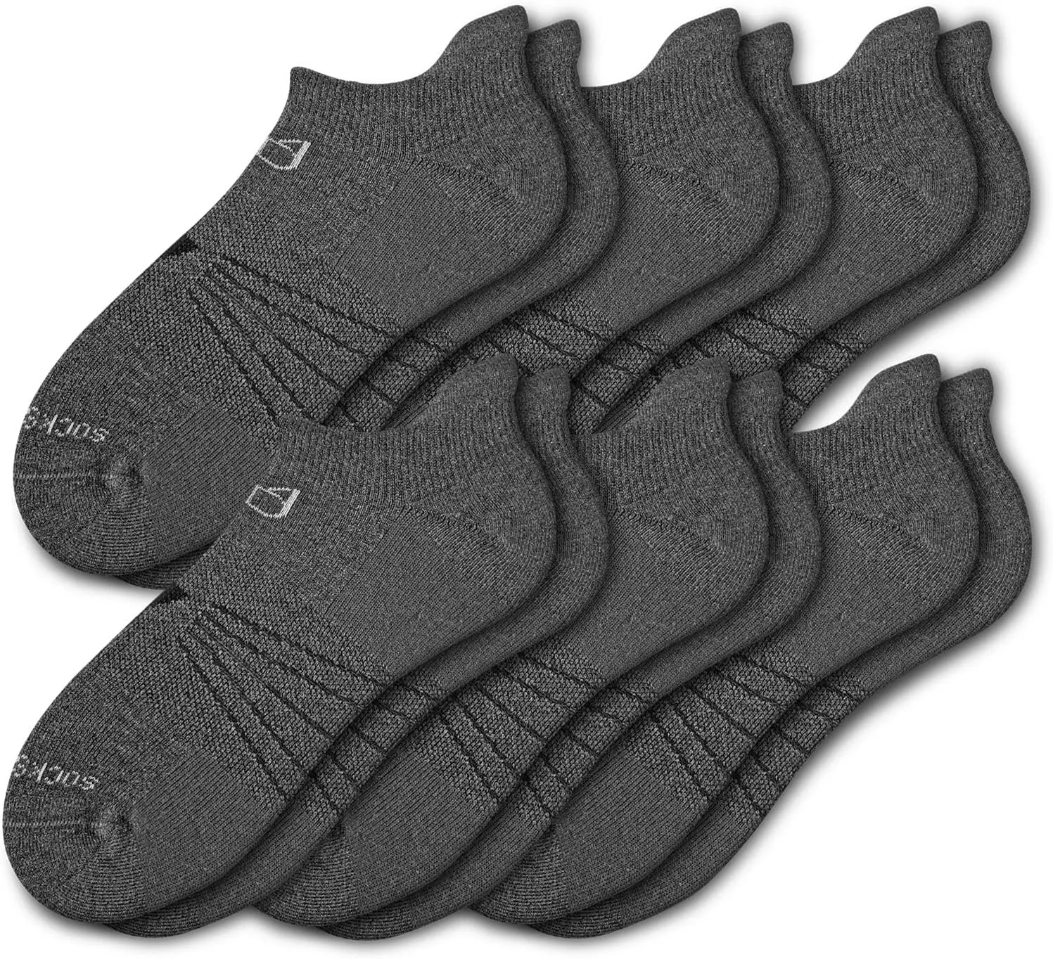 Socks Daze 3/6 Pack Men's Women's Merino Wool Ankle Running Sport Soft Thick Cushion Athletic Socks for Walking Light Hiking