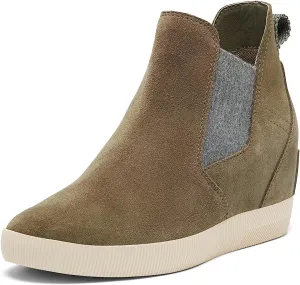 SOREL Women's Out N About Slip-On Wedge Boot