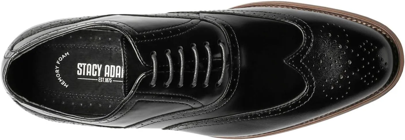 STACY ADAMS Men's, Dunbar Wingtip Oxford