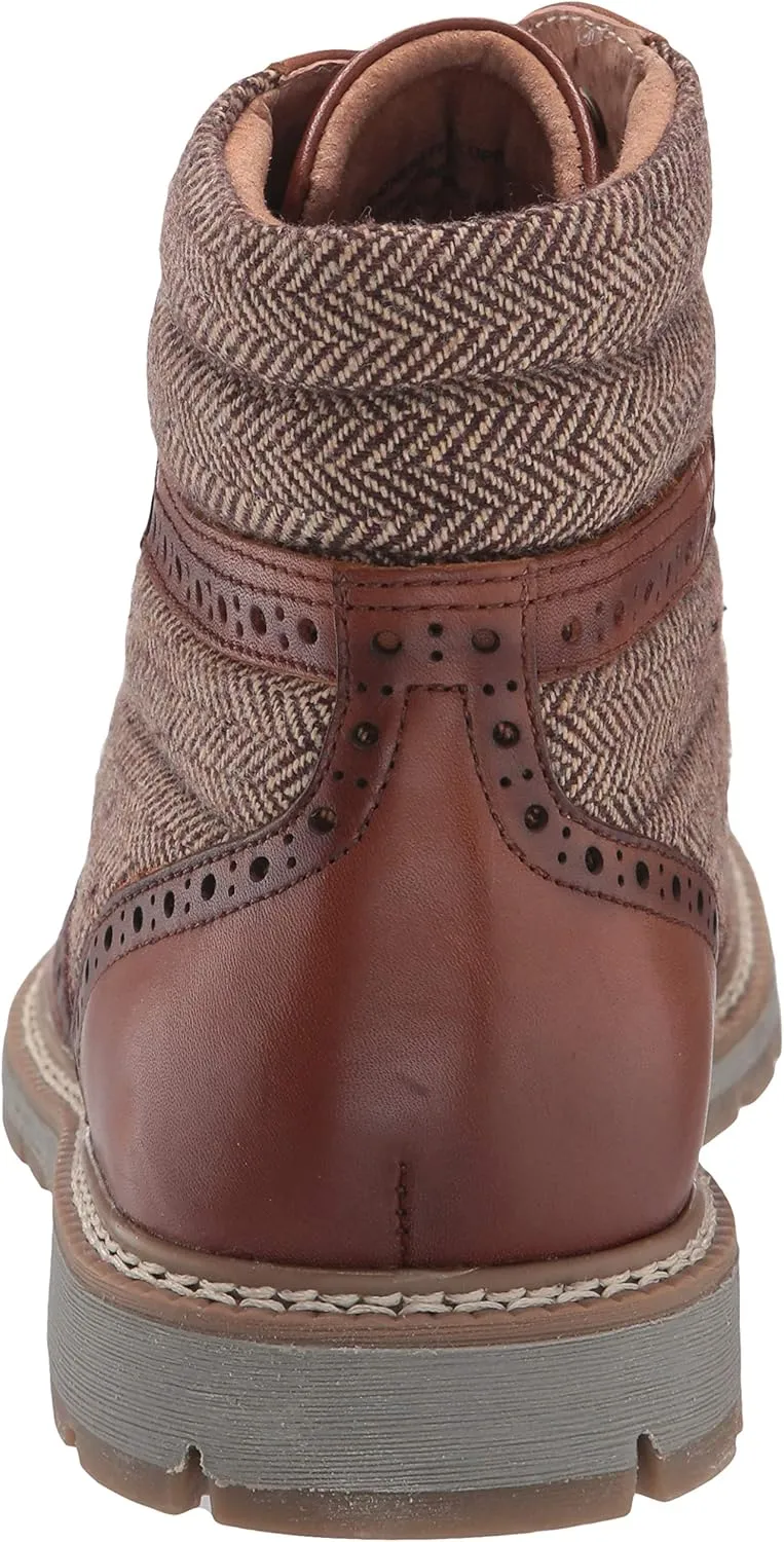 STACY ADAMS Men's Granger Wingtip Lace-up Boot Fashion