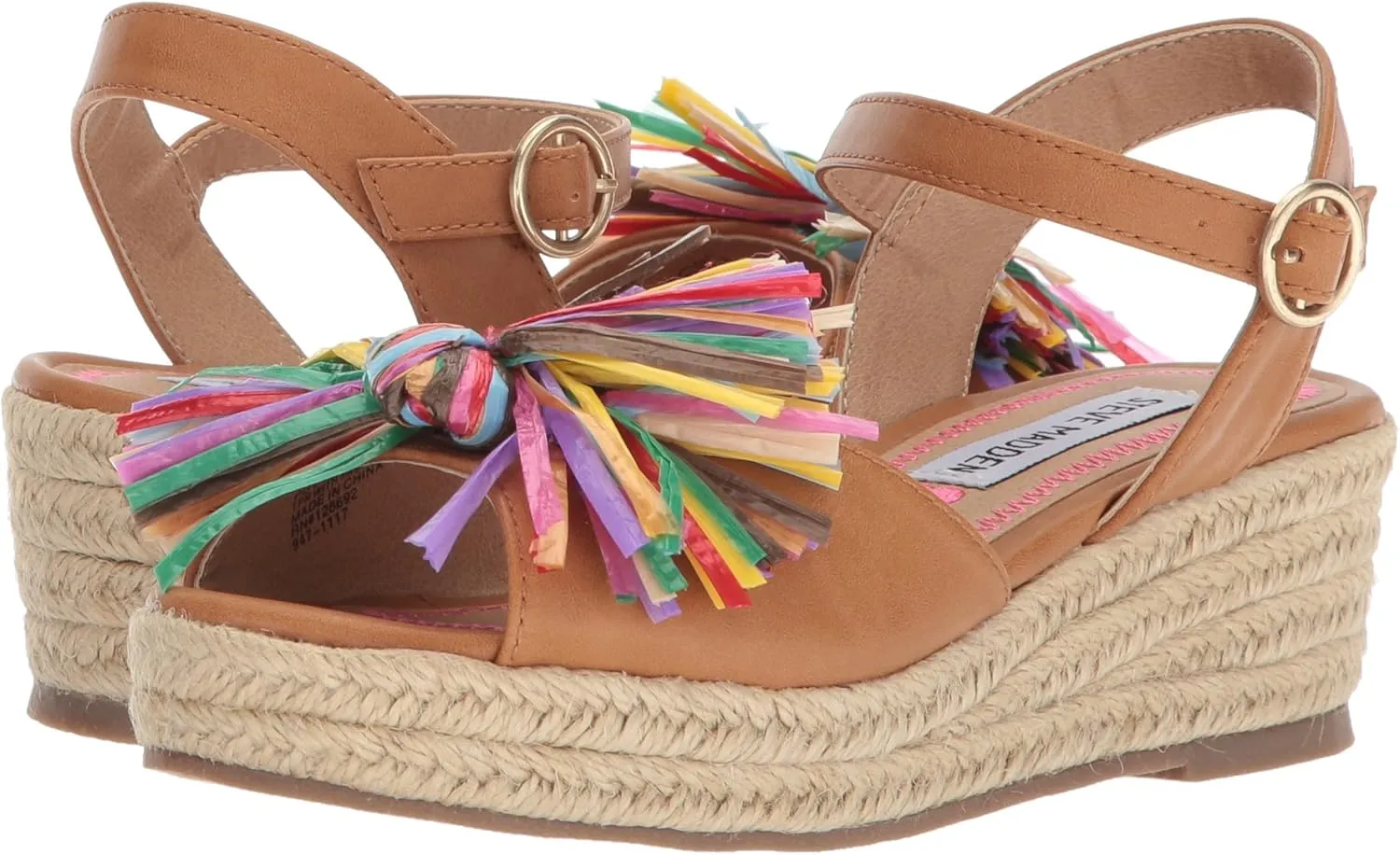Steve Madden Girl's Jstrwbri Wedge Sandal