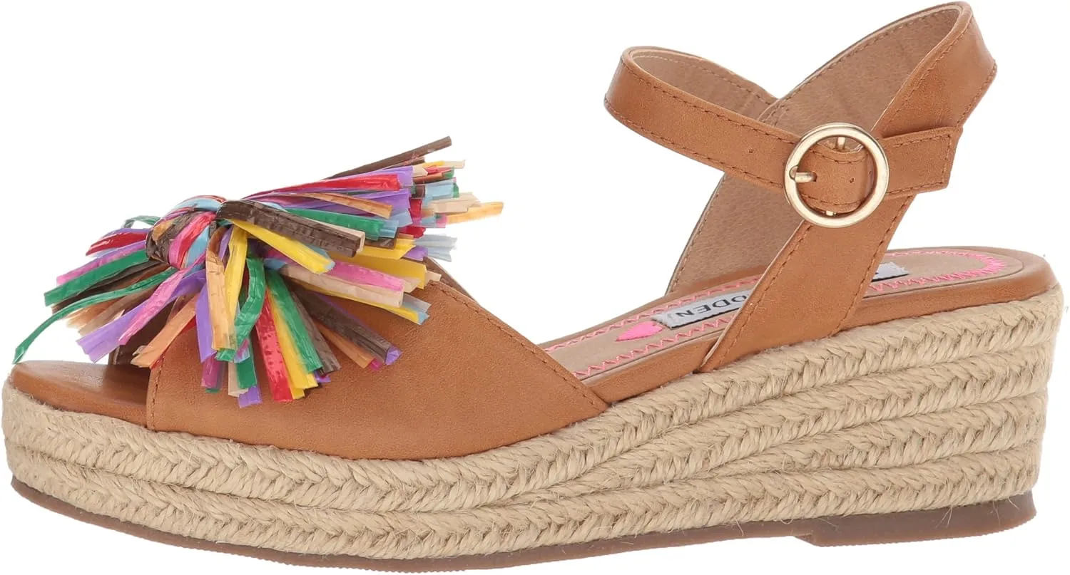 Steve Madden Girl's Jstrwbri Wedge Sandal