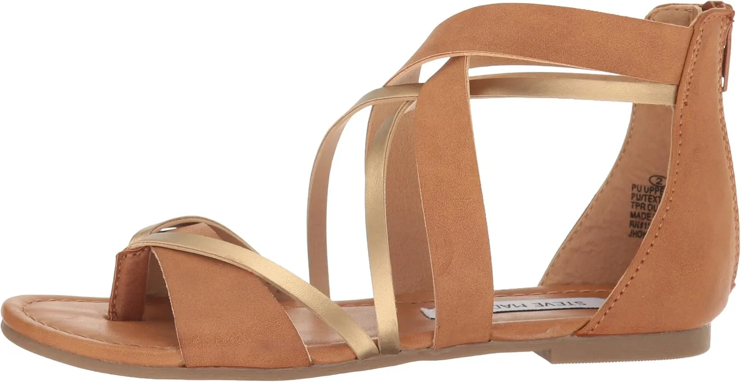 Steve Madden Unisex-Child JHONORE Gladiator Sandal