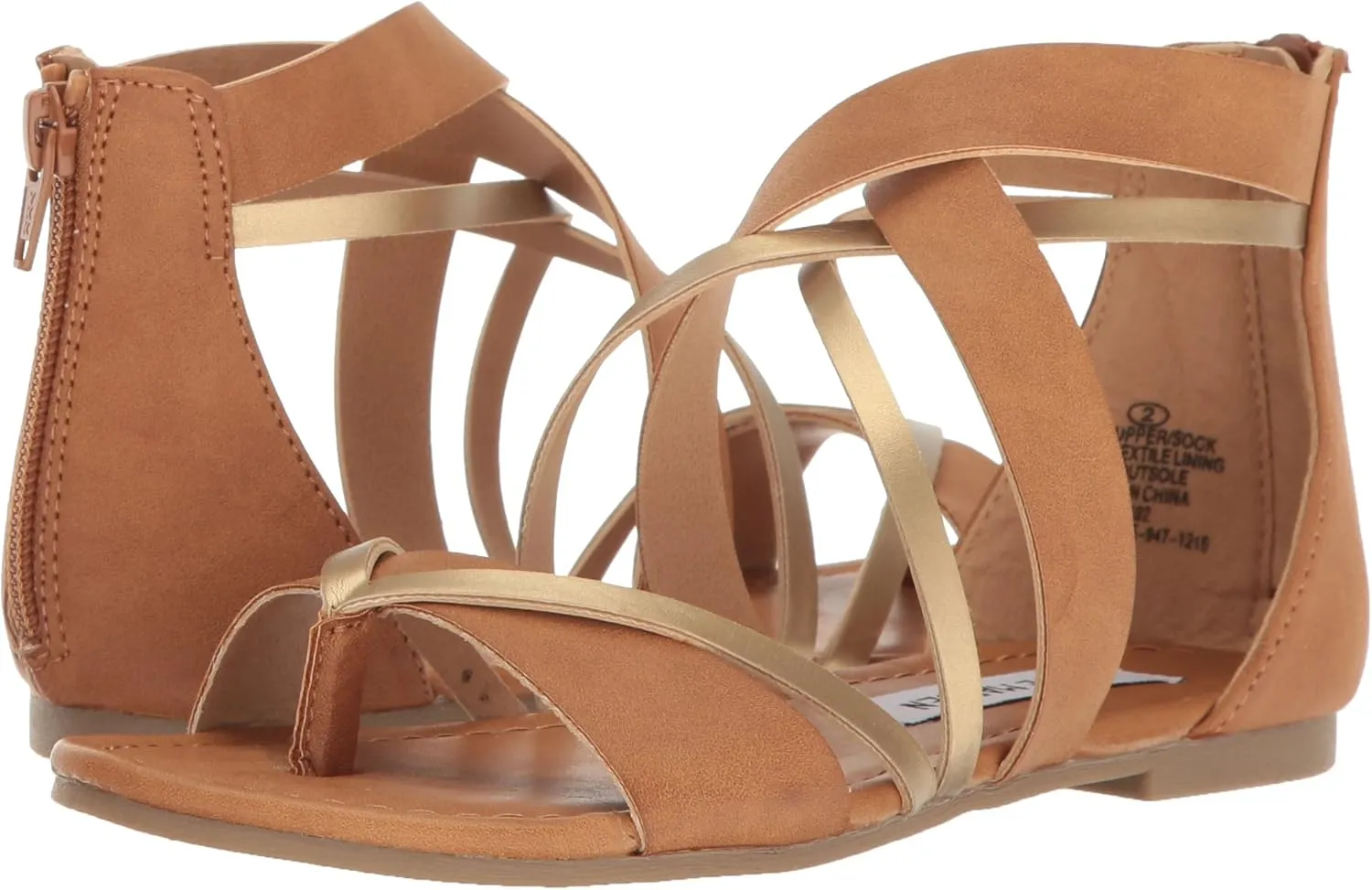 Steve Madden Unisex-Child JHONORE Gladiator Sandal