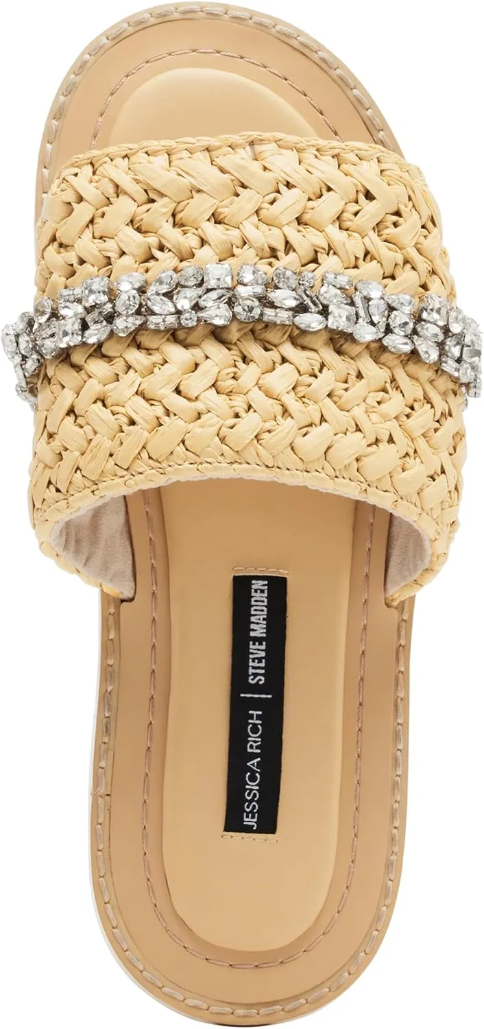 Steve Madden Women's Jessica Rich Starlight Slide Sandal
