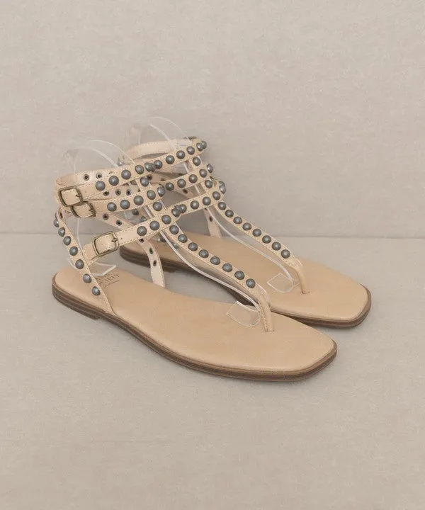 Studded Gladiator Sandal
