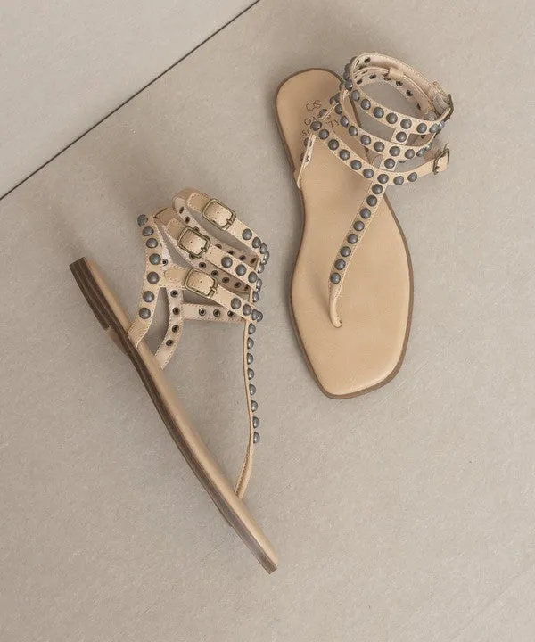 Studded Gladiator Sandal