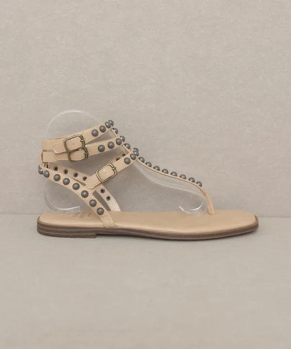 Studded Gladiator Sandal
