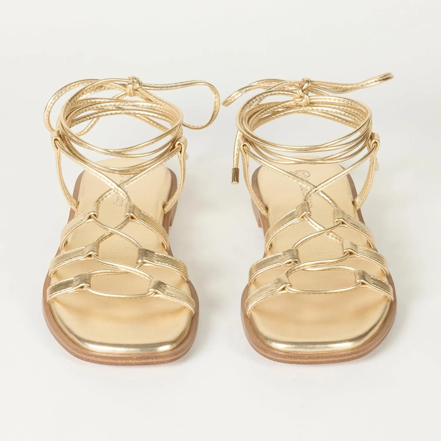 The Drop Women's Haven Lace Up Gladiator Sandal