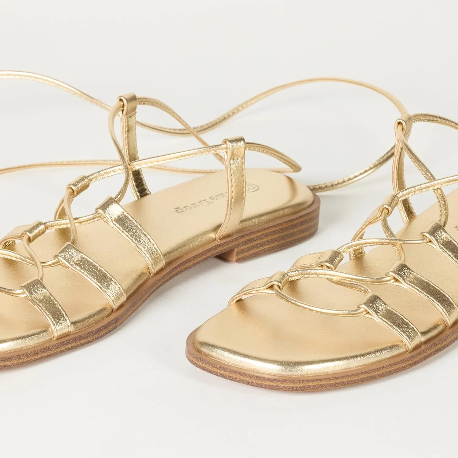 The Drop Women's Haven Lace Up Gladiator Sandal