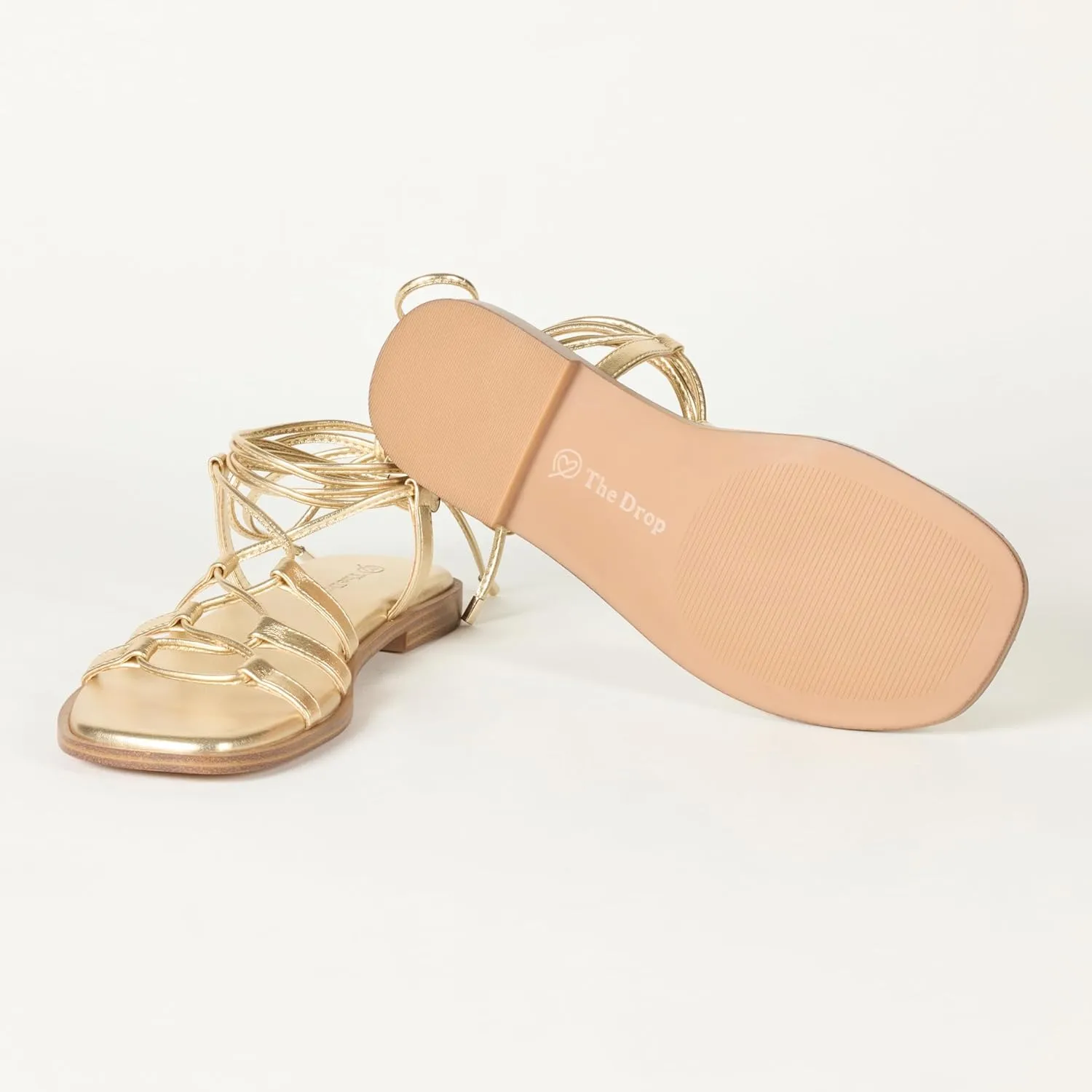 The Drop Women's Haven Lace Up Gladiator Sandal