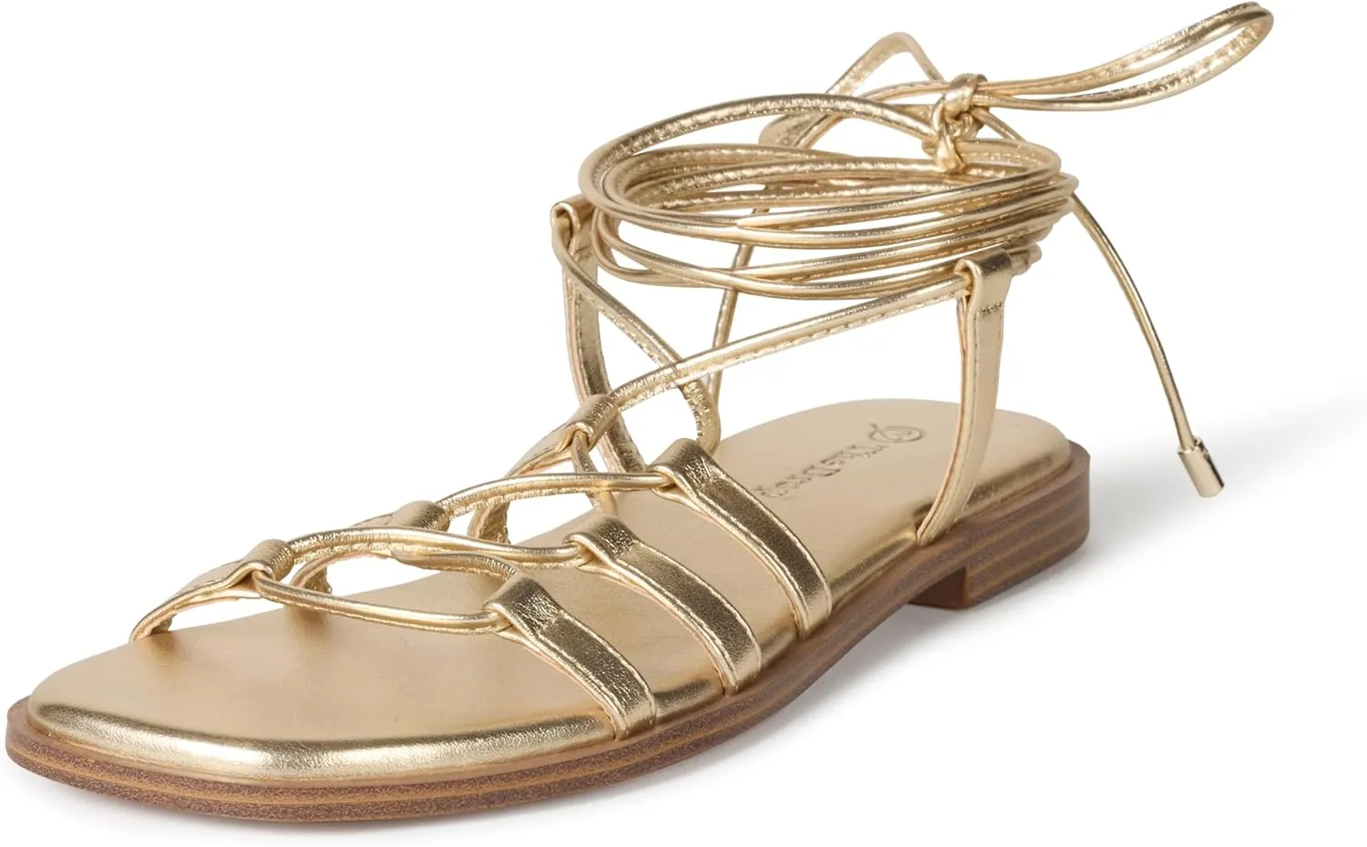The Drop Women's Haven Lace Up Gladiator Sandal
