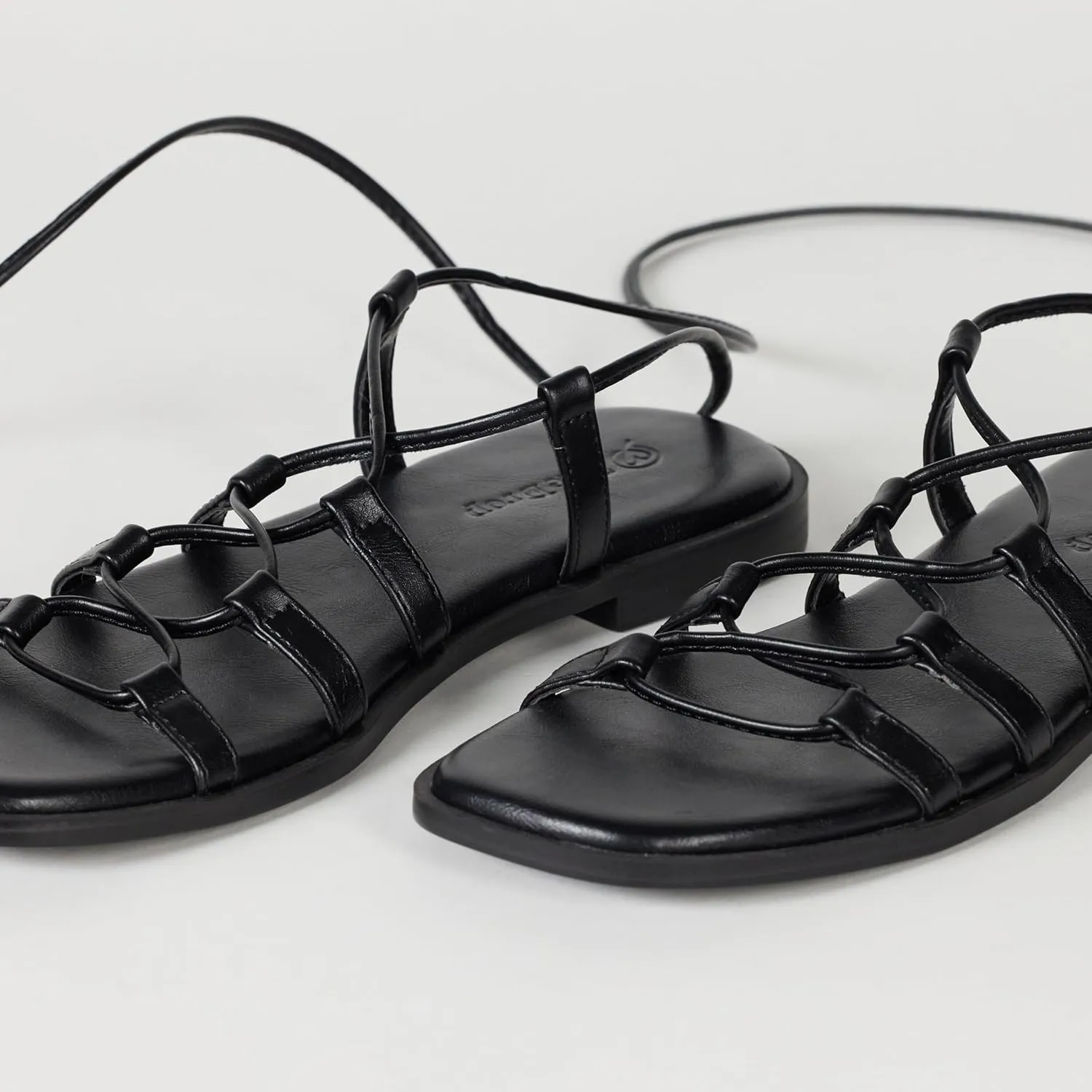 The Drop Women's Haven Lace Up Gladiator Sandal