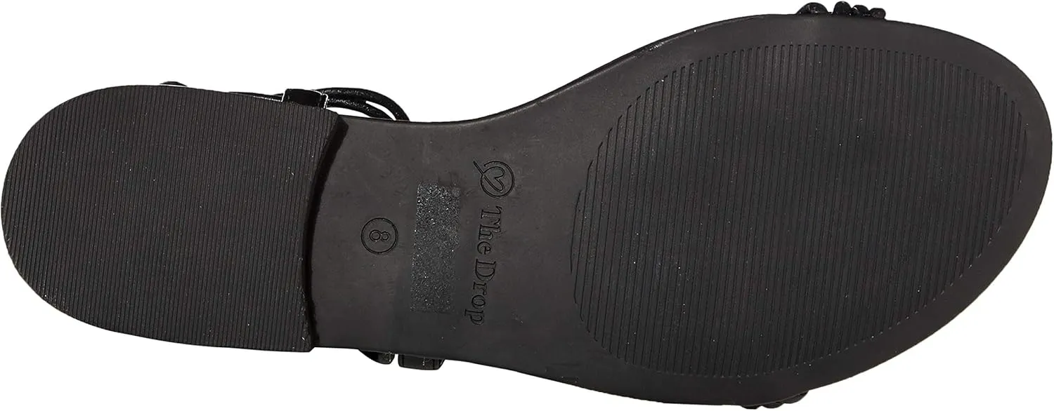 The Drop Women's Samantha Flat Strappy Lace-up Sandal