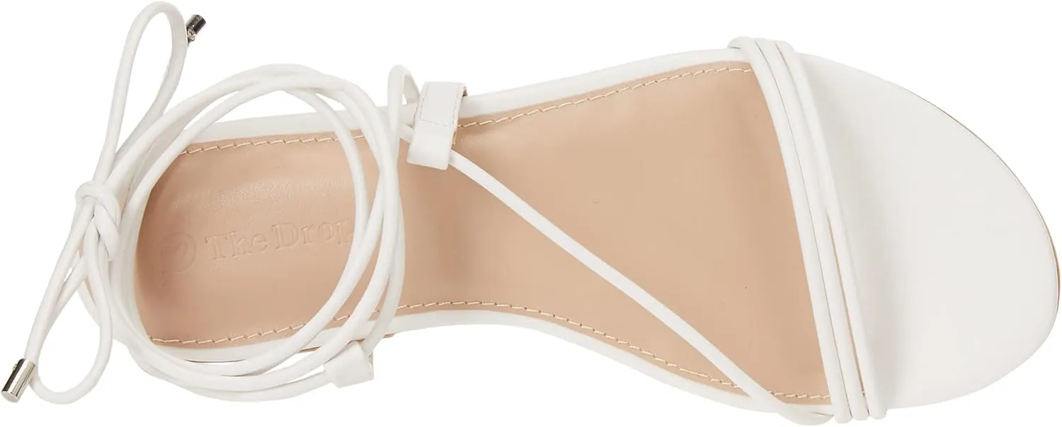 The Drop Women's Samantha Flat Strappy Lace-up Sandal