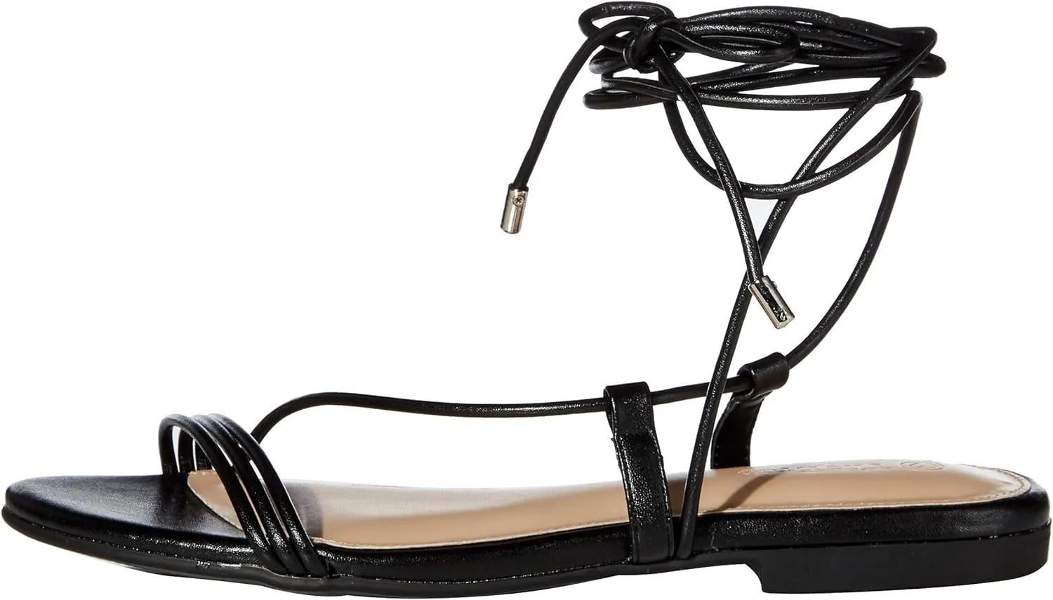 The Drop Women's Samantha Flat Strappy Lace-up Sandal