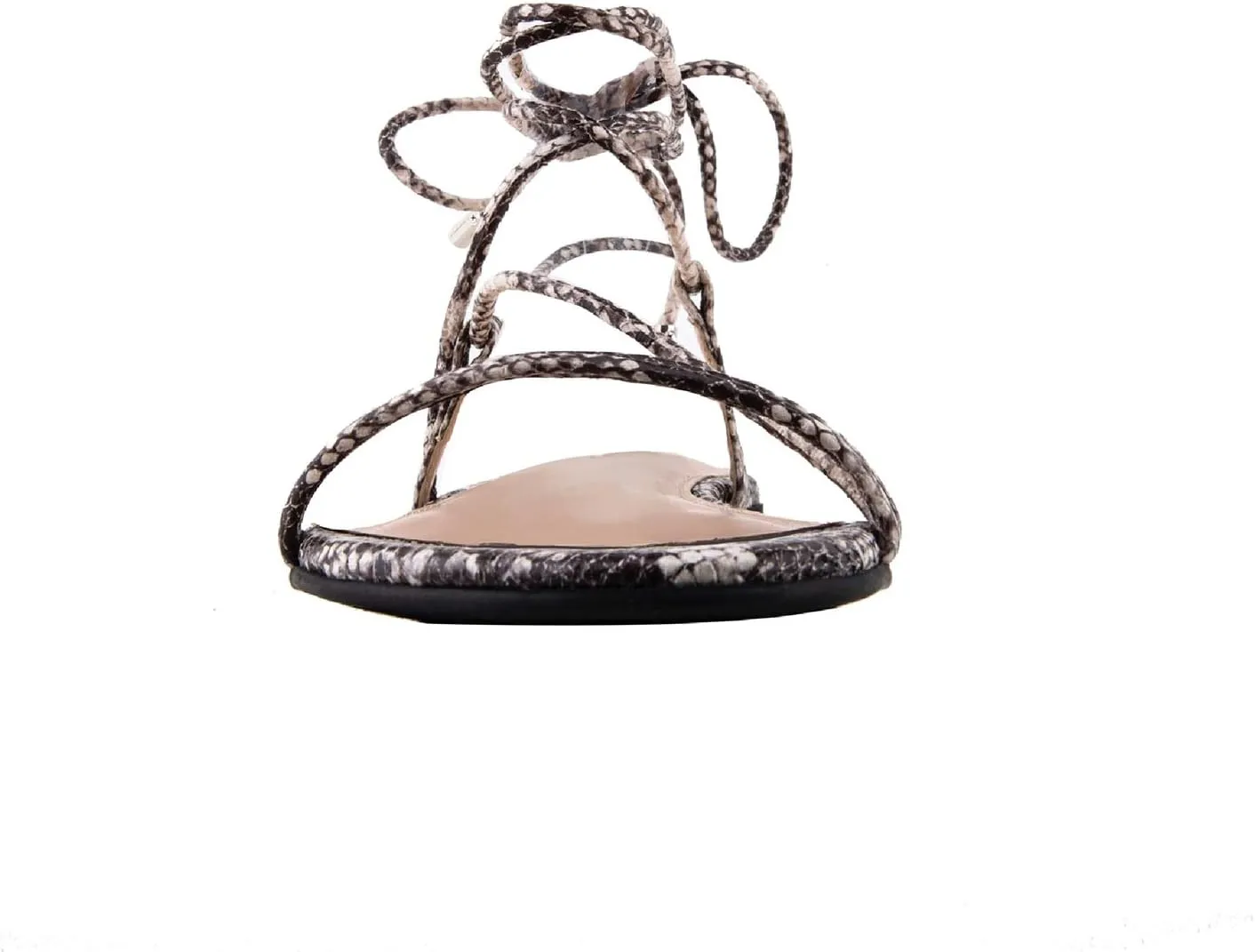 The Drop Women's Samantha Flat Strappy Lace-up Sandal