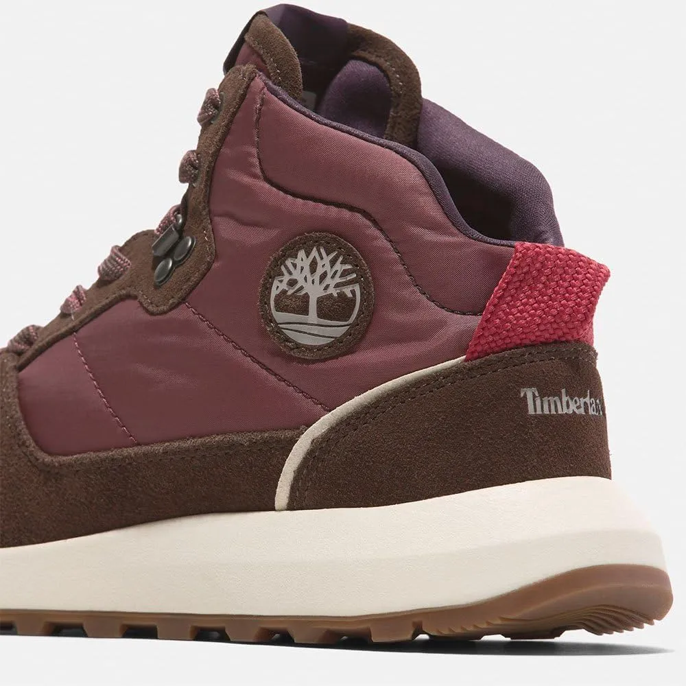 Timberland Women's Retro Swift High Top Lace Up Sneaker