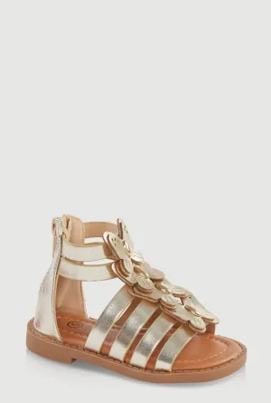 Toddler Girls Butterfly Gladiator Sandals