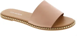 TOP Moda Women Open Toe Flat Fashion Sandals