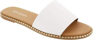 TOP Moda Women Open Toe Flat Fashion Sandals