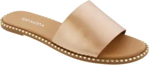 TOP Moda Women Open Toe Flat Fashion Sandals