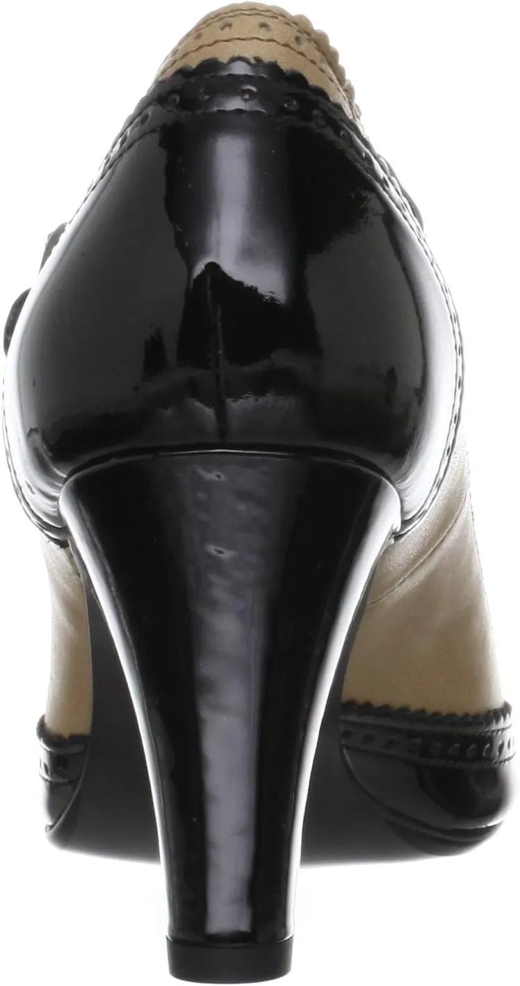Tsumori Chisato Walk Wingtip Ankle Strap Pumps