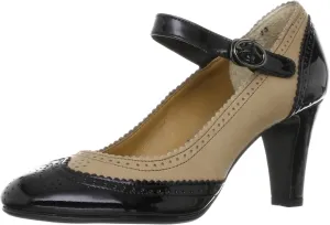 Tsumori Chisato Walk Wingtip Ankle Strap Pumps