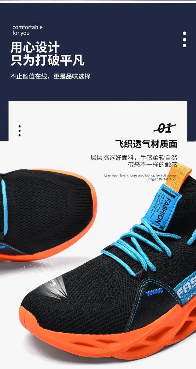 Unisex Big Size 36-48 Breathable Sneakers  Running Shoes Lightweight