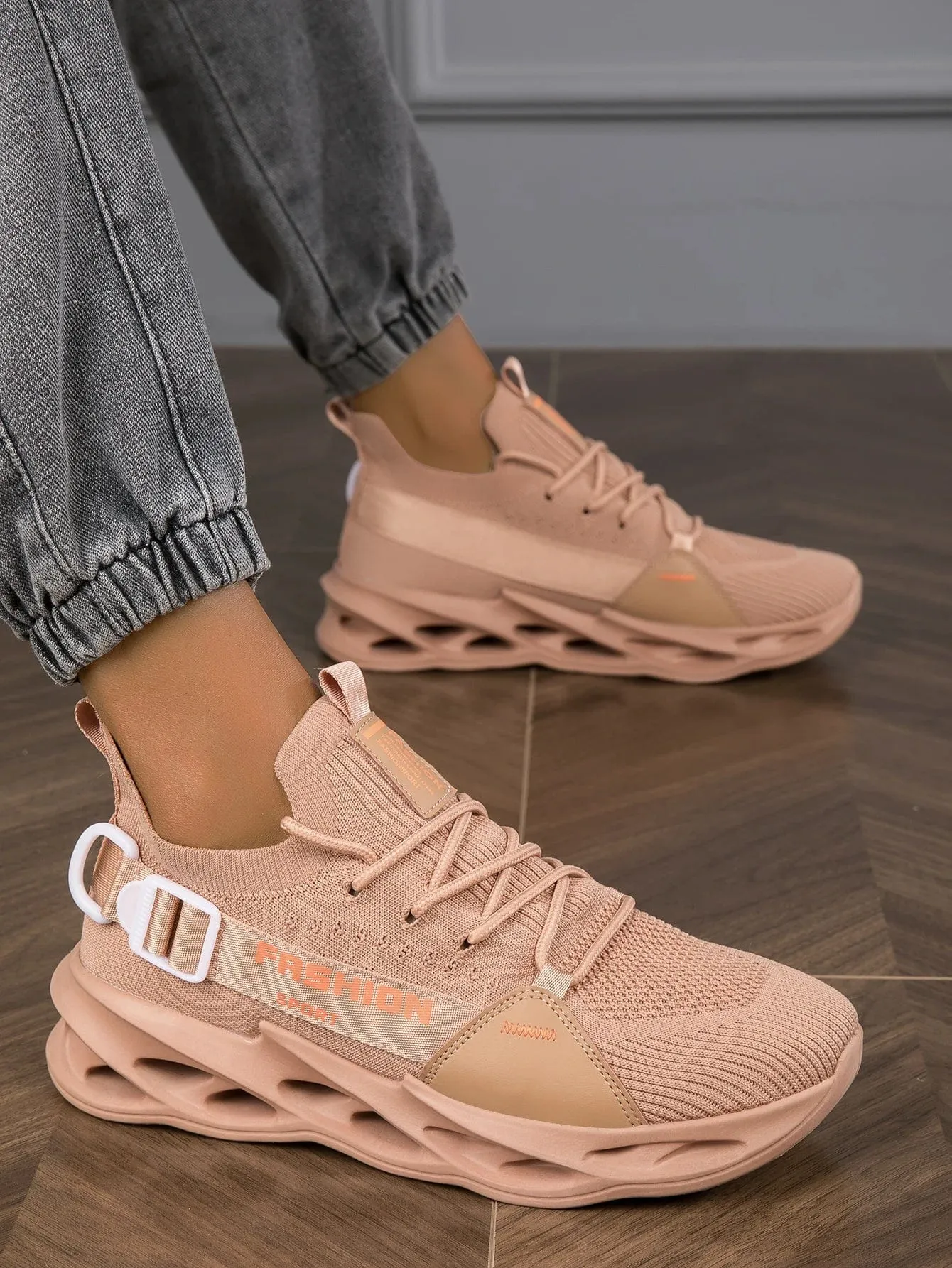 Unisex Big Size 36-48 Breathable Sneakers  Running Shoes Lightweight