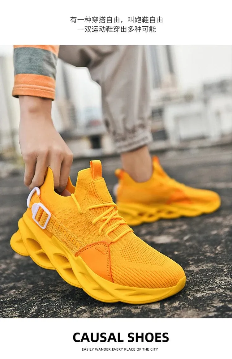 Unisex Big Size 36-48 Breathable Sneakers  Running Shoes Lightweight