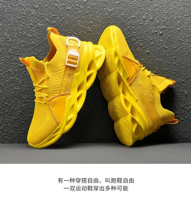 Unisex Big Size 36-48 Breathable Sneakers  Running Shoes Lightweight