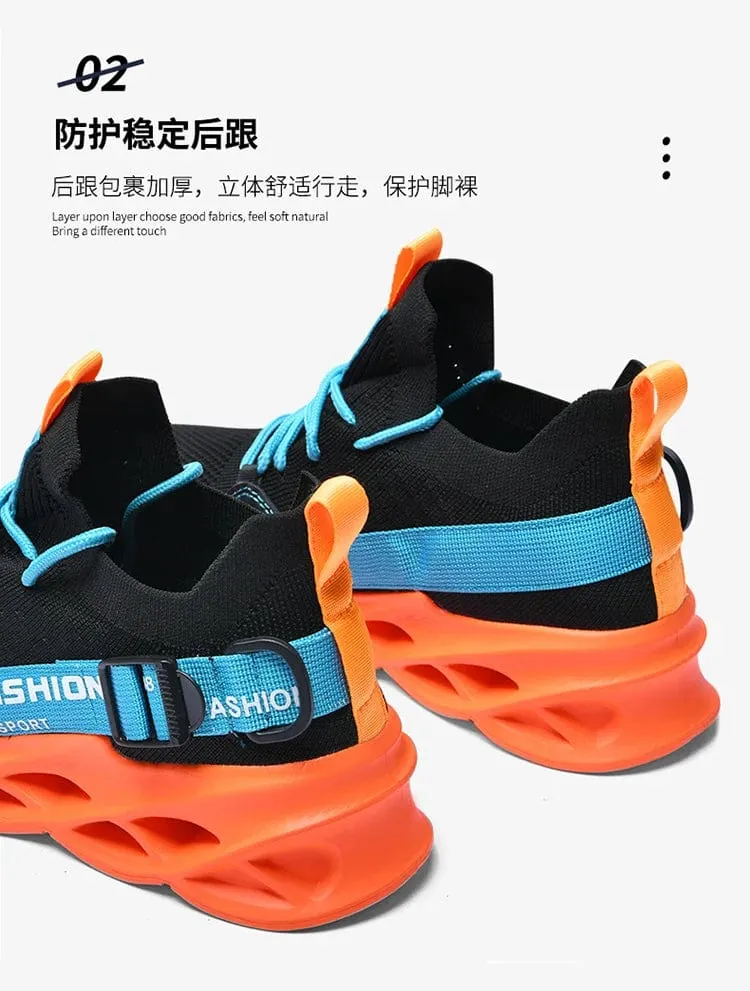Unisex Big Size 36-48 Breathable Sneakers  Running Shoes Lightweight