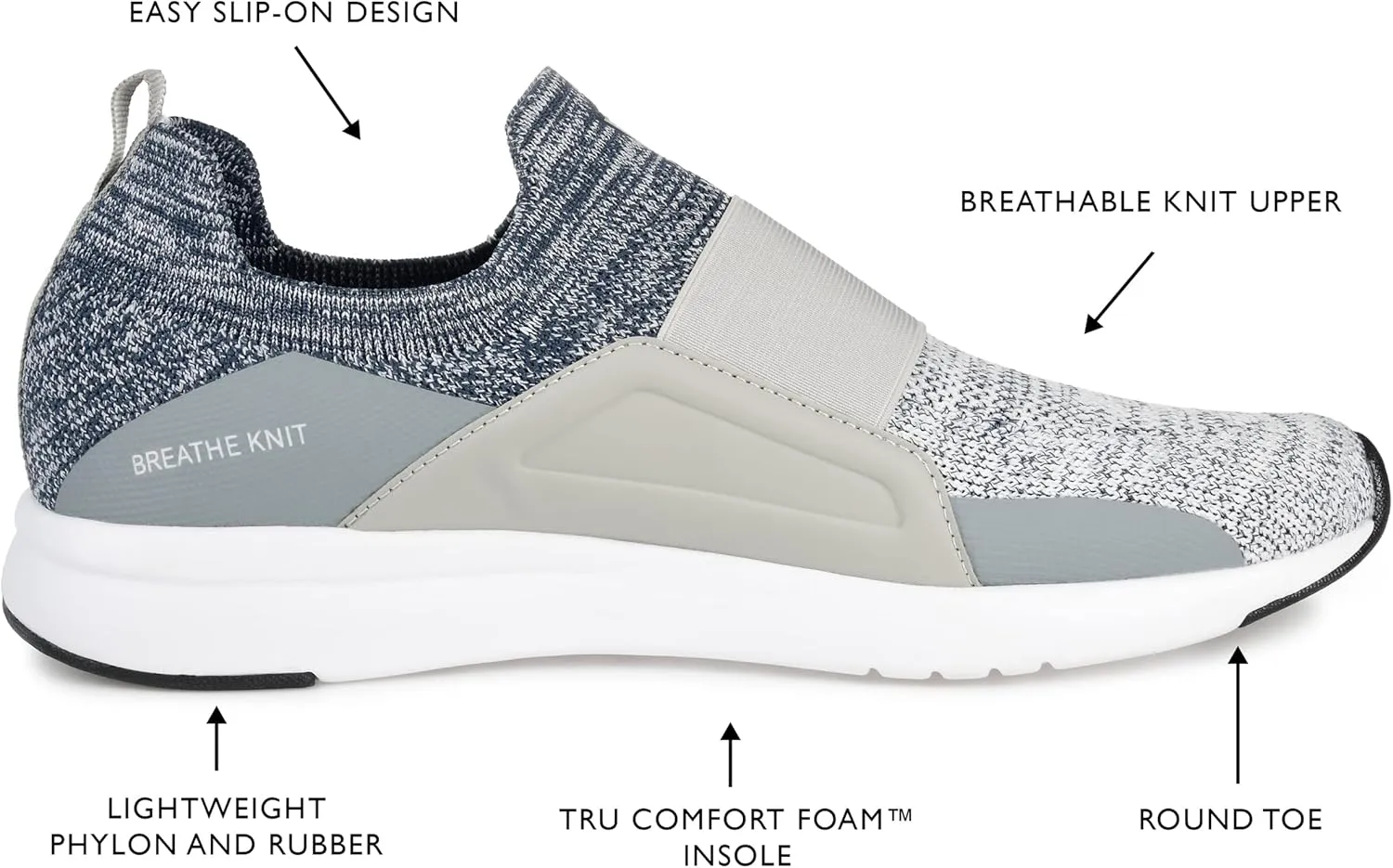 Vance Co. Men's Casual and Fashion Sneakers