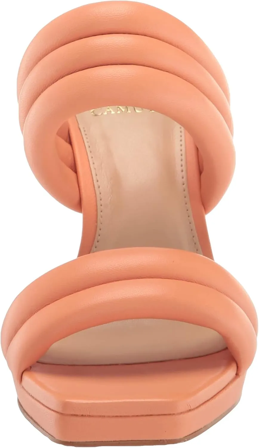 Vince Camuto Women's Footwear Eluinsa Puffy Platform Sandal Heeled