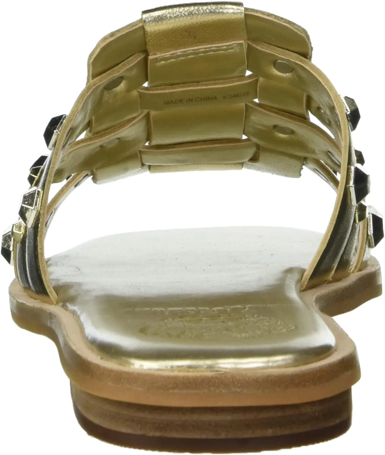 Vince Camuto Women's Footwear Neverna Studded Flat Sandal