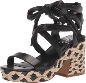 Vince Camuto Women's Roreka Lace Up Espadrille Sandal Wedge