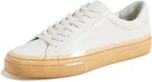 Vince Men's Fulton Dipped Sneakers, Ivory/Desert Trail, Tan, Off White, 10.5 Medium US
