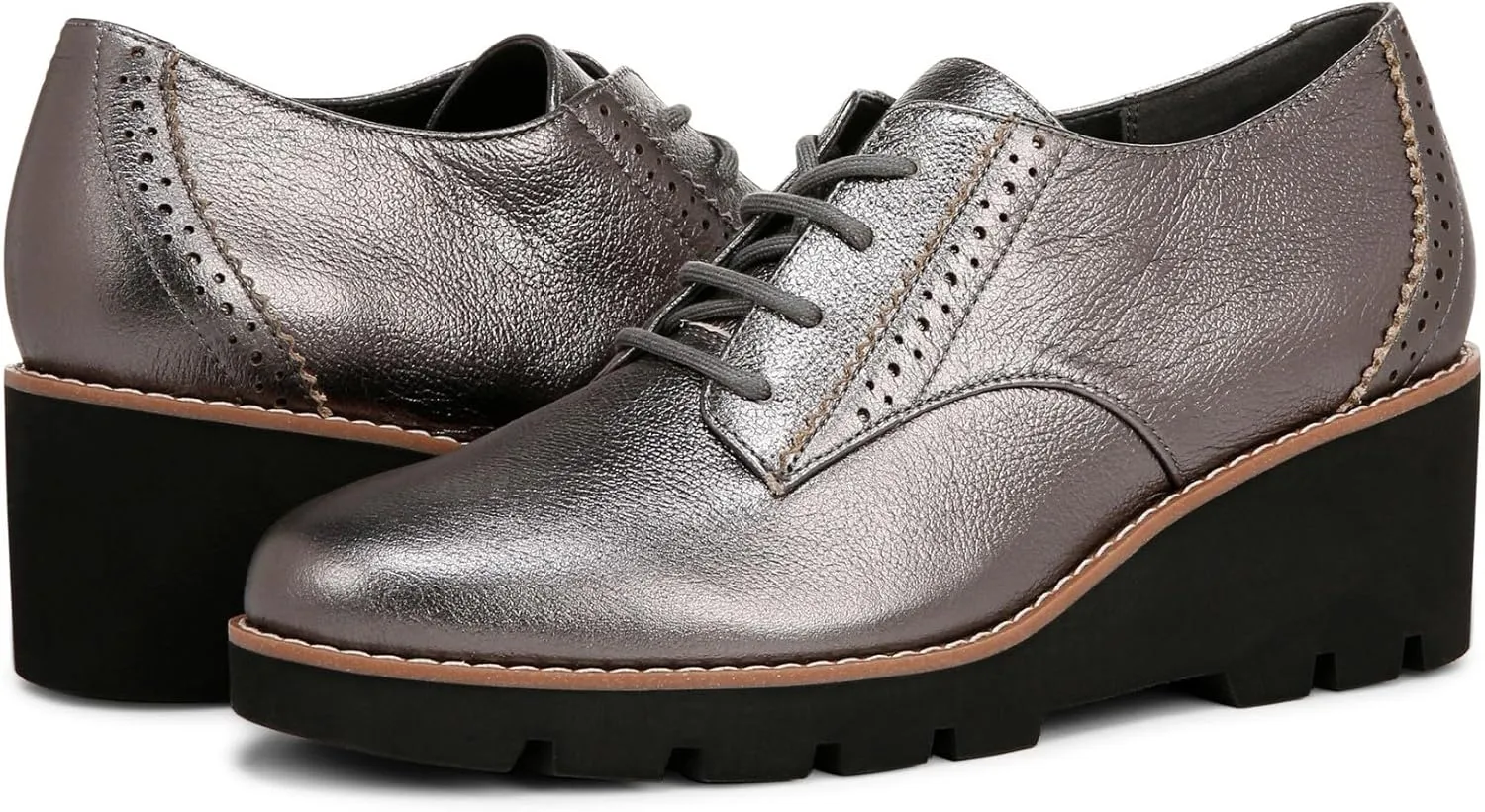Vionic Anaheim Women's Comfort Wedge Oxford Derby Shoe